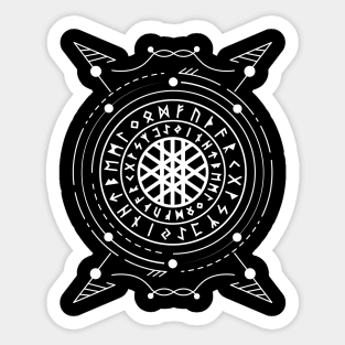 Web of Wyrd | Norse Pagan Symbol Sticker